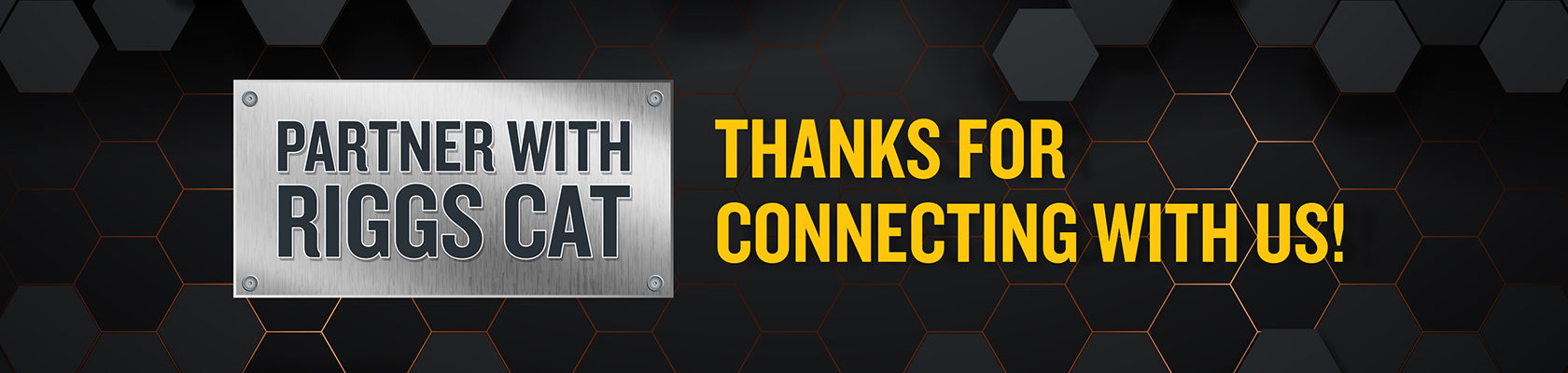 We’re Here To Help | Riggs Cat Equipment