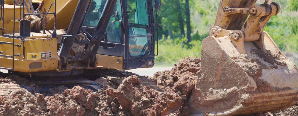 Photo of a excavator